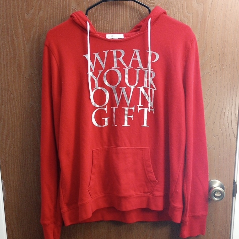 Aeropostale Red Hoodie Sweater